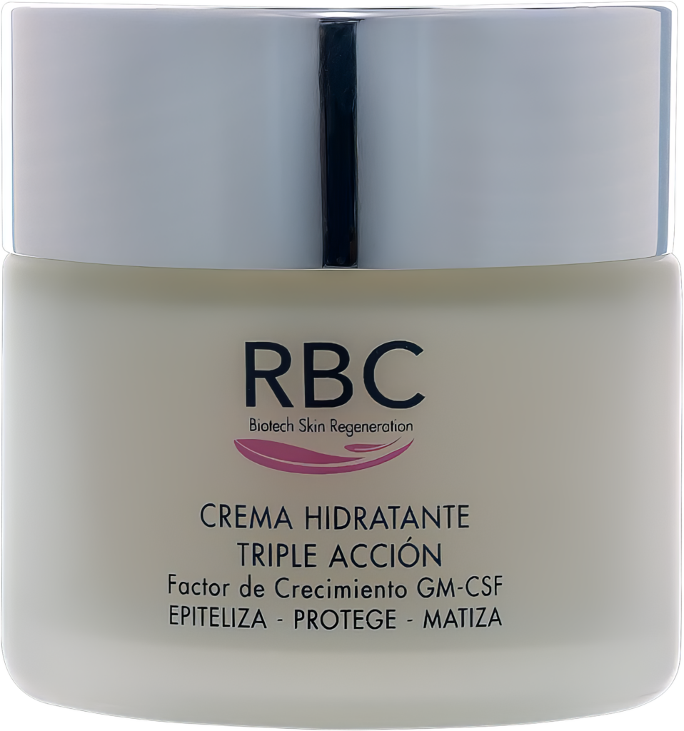 crema hidratante triple accion