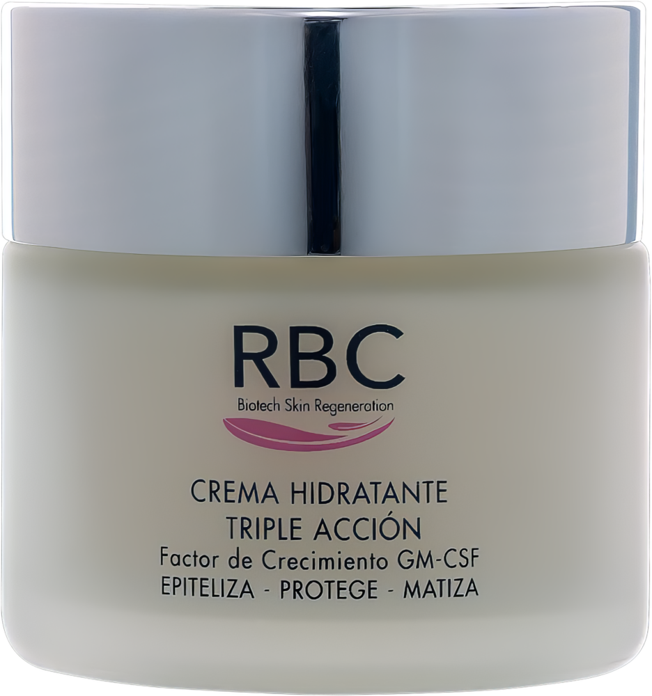 crema hidratante triple accion